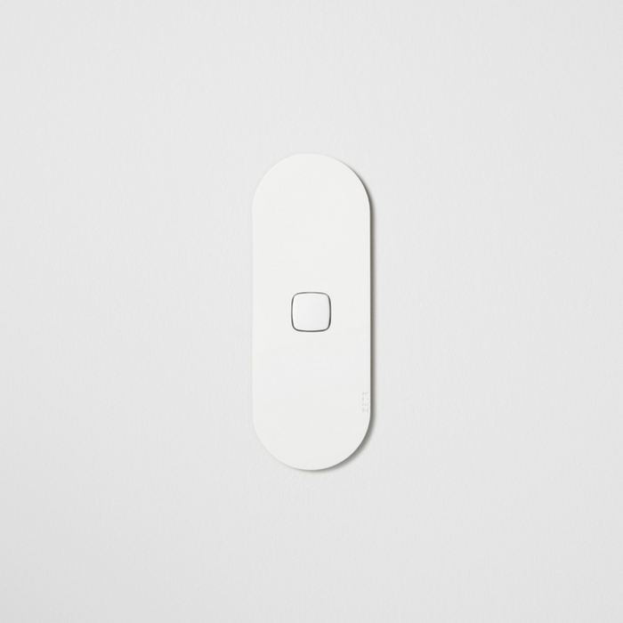 ZETR 12 Series 1 Gang Switch Grid With Faceplate