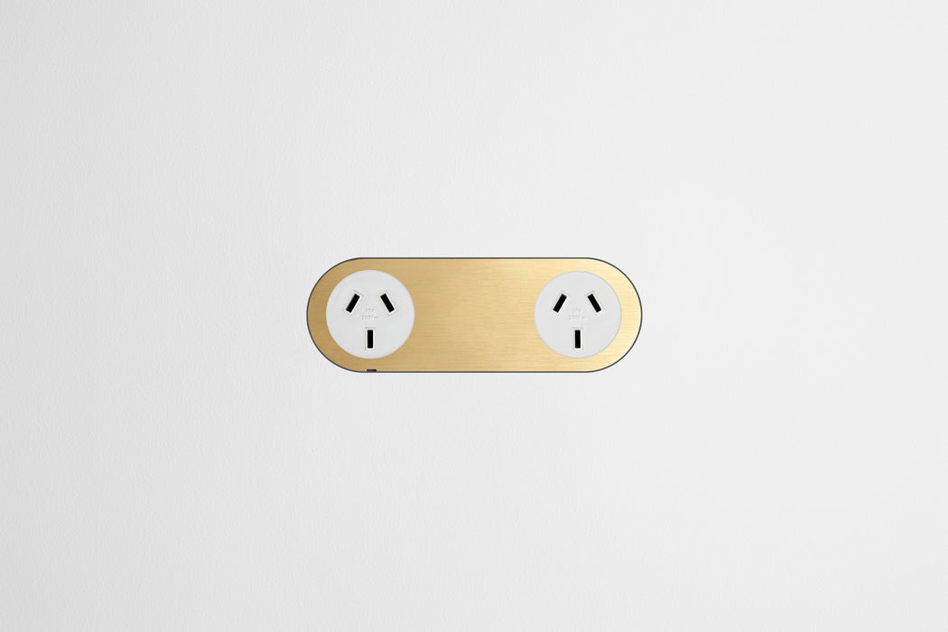ZETR Carbon Double Powerpoint Faceplate