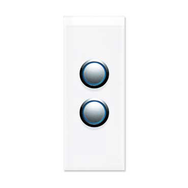 Clipsal Architrave Switch Pure White