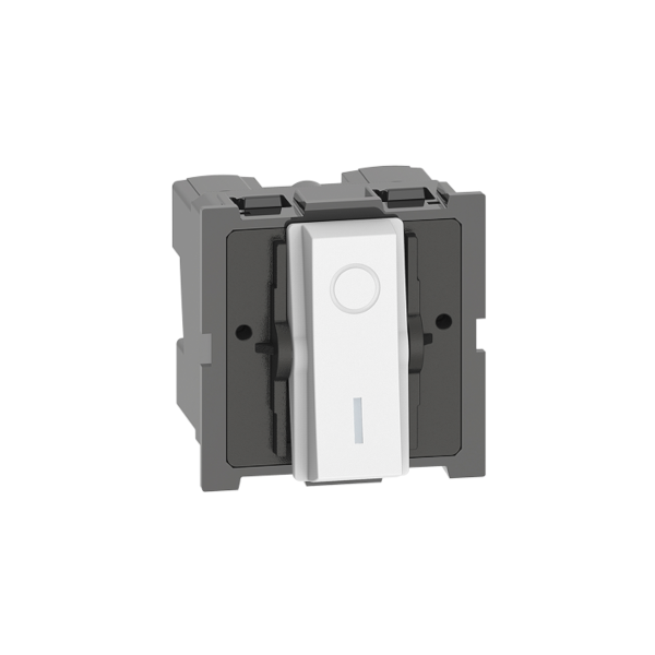HPM Living Now Double Pole 1 Way 2 Module Switch