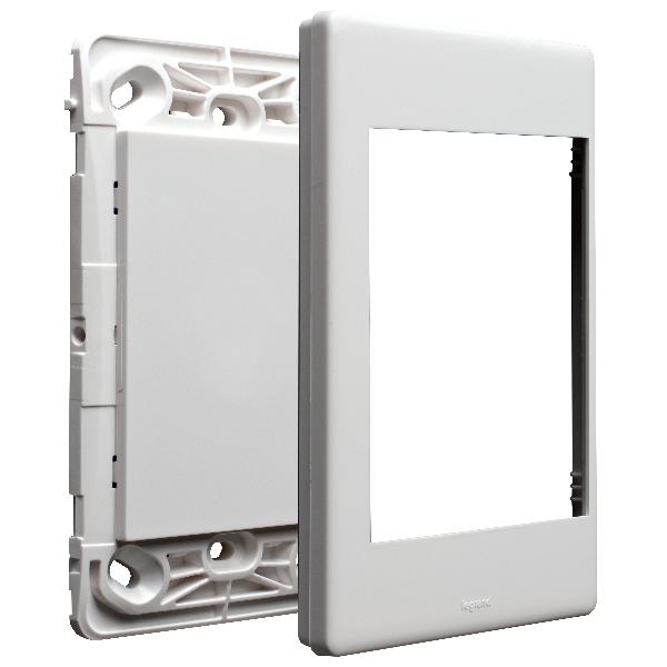 Legrand Excel Life Grid & Blank Plate Assembly, Available in 3 Colours