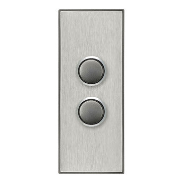 Clipsal Saturn Silver Architrave Switch