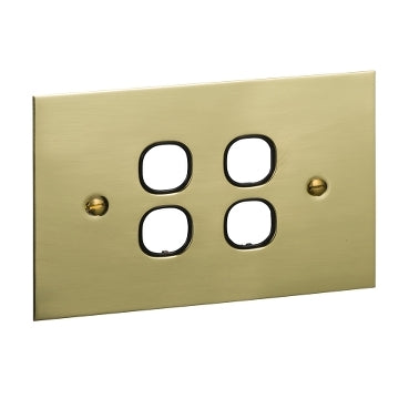 Clipsal brass switch
