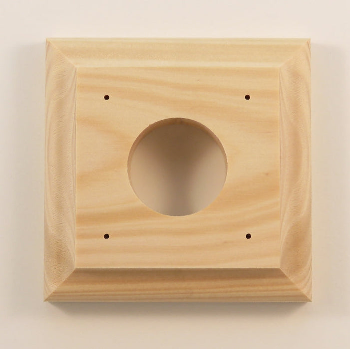 Classic Series Bungalow Square Mounting Block For 1 Switch