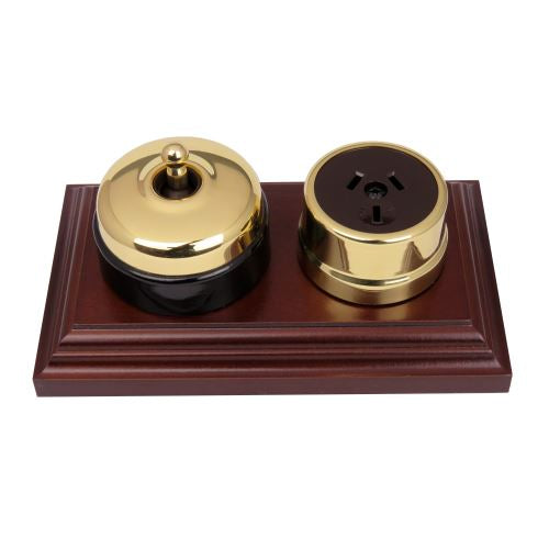 Classic 30 Series 10a Toggle Switch With Smooth Shallow Cover And Porcelain Base