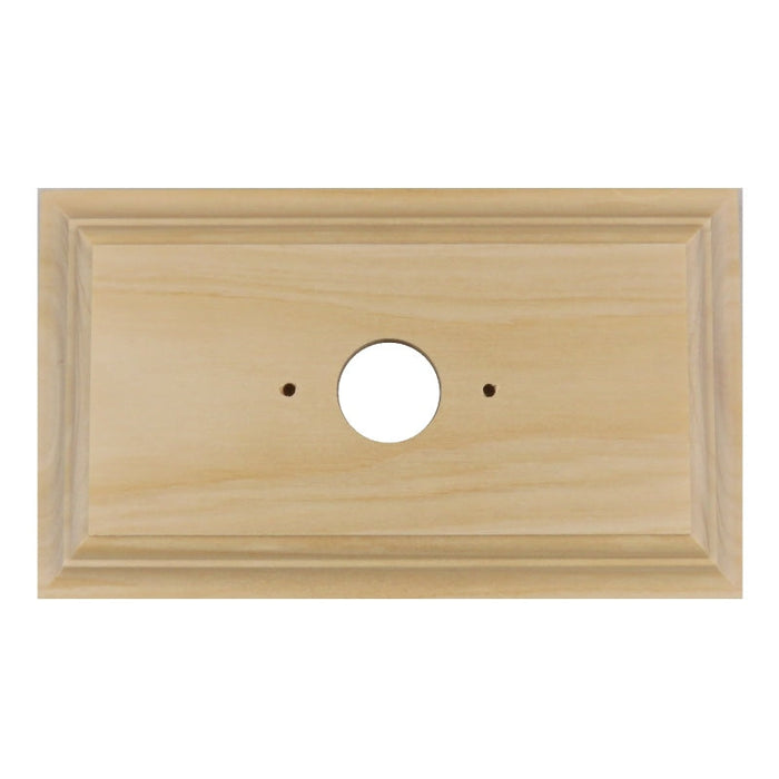 Classic Series Oblong Mounting Block For 1 Switch