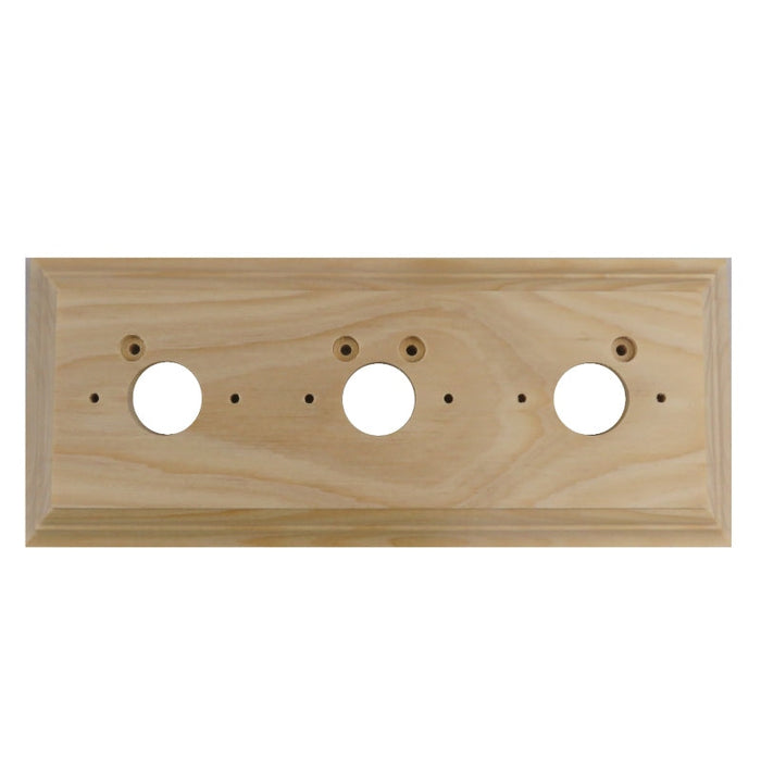Classic Series Oblong Mounting Block For 3 Switches