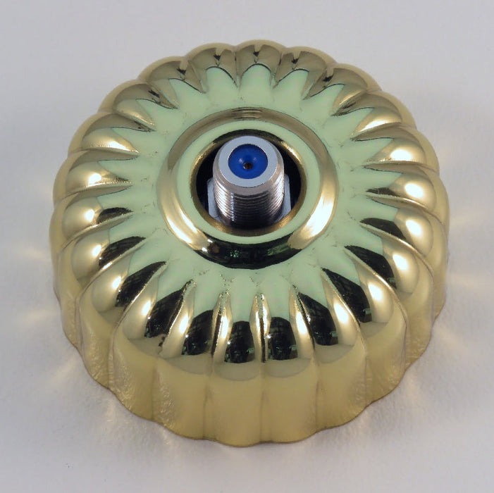 Classic 45 Series Plate With Pay TV Outlet With Fluted Deep Covers