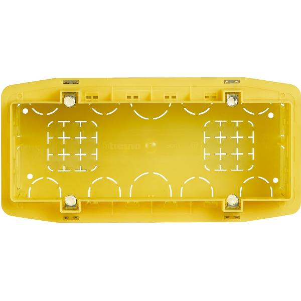HPM Legrand Living Now Flush-Mount Box For 6-Module Support Frame