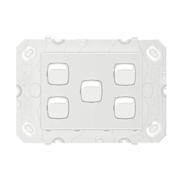 HPM Legrand Arteor 770 - 5 Gang Rocker Switch