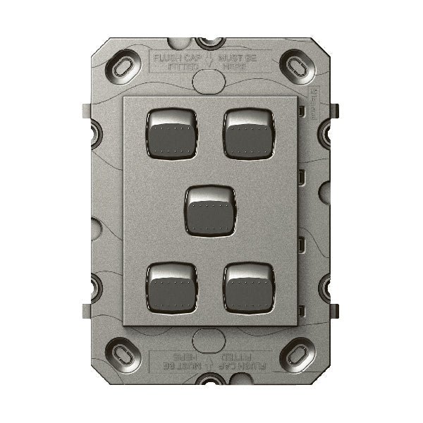 HPM Legrand Arteor 770 - 5 Gang Rocker Switch