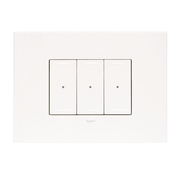 HPM Legrand Arteor With Netatmo - 3 Gang Smart Light Switch