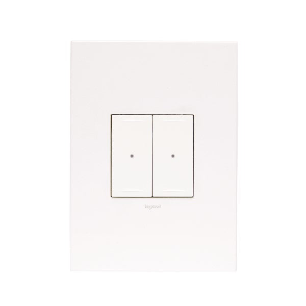 HPM Legrand Arteor With Netatmo - 2 Gang Smart Light Switch