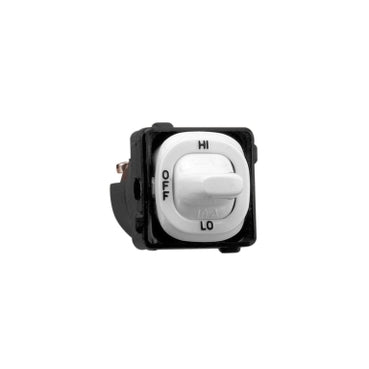 Clipsal 30 Series Switch Mechanism 1 Pole, 250VAC, 10A, 3 Position