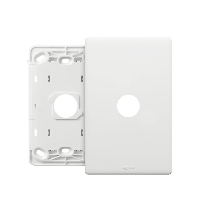 Legrand Excel Life 1 Gang Grid And Plate Assembly