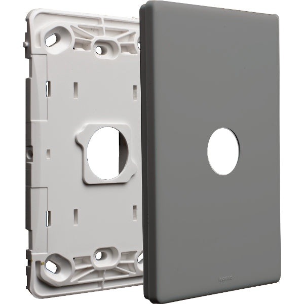 Legrand Excel Life 1 Gang Grid And Plate Assembly