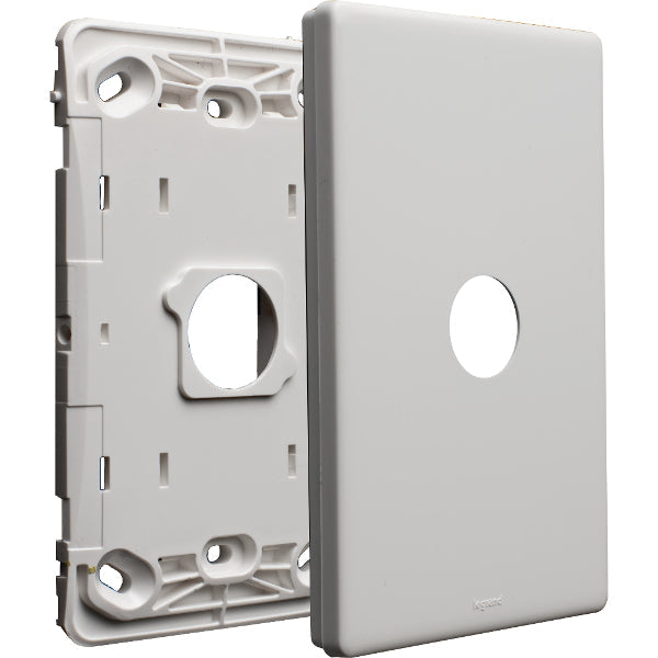 Legrand Excel Life 1 Gang Grid And Plate Assembly