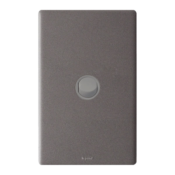 Legrand Excel Life Dedicated Plate 1 Gang Switch, Available in 5 Colours