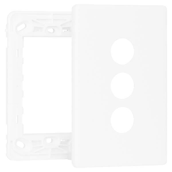HPM Legrand Excel Life With Netatmo | 3 Gang Grid + Plate