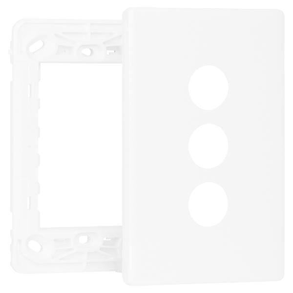 HPM Legrand Excel Life With Netatmo | 3 Gang Grid + Plate