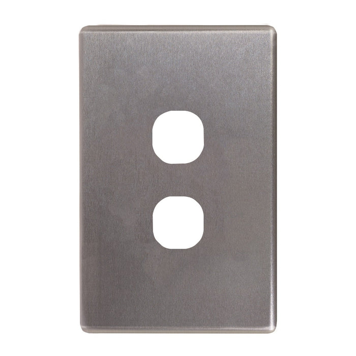 Flat Cat Switch Plate Vertical (2 Gang)