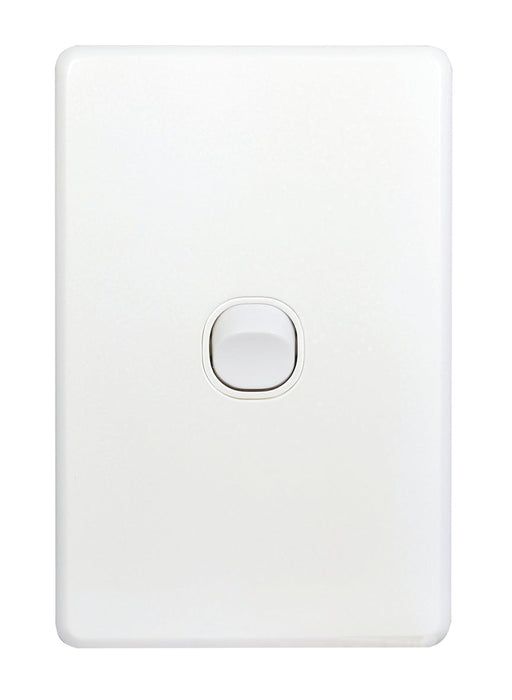 Flat Cat Slimline 1 Gang Complete Switch