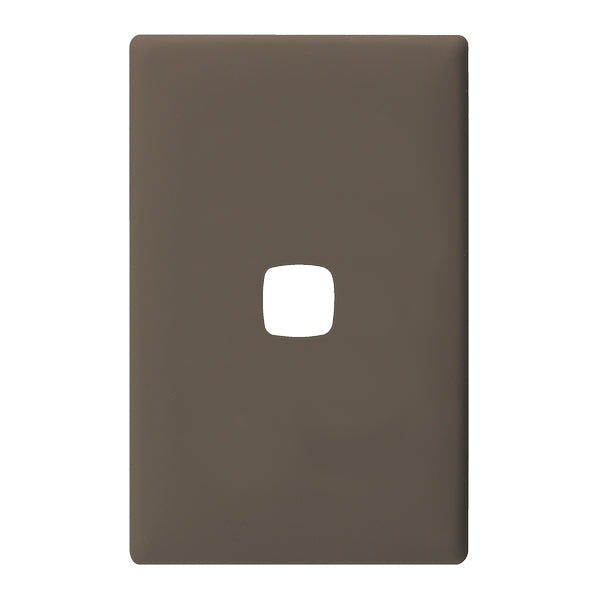 HPM Linea 1 Gang Switch - Cover Plate Only, Variety of Finishes