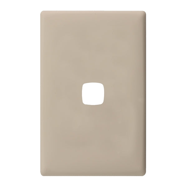 HPM Linea 1 Gang Switch - Cover Plate Only, Variety of Finishes