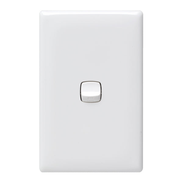HPM Linea 1 Gang Switch - Cover Plate Only, Variety of Finishes