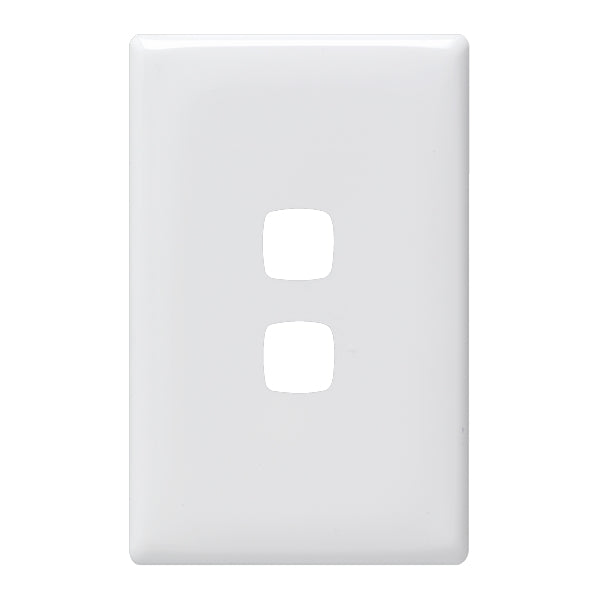HPM Linea 2 Gang Grid And Plate Assembly