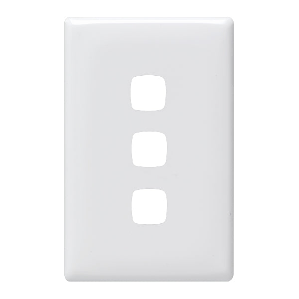HPM Linea 3 Gang Grid And Plate Assembly