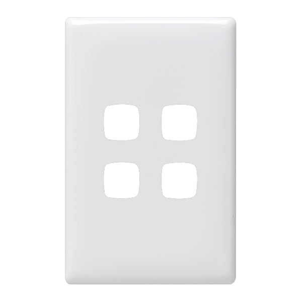 HPM Linea 4 Gang Grid And Plate Assembly