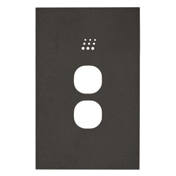 Powermesh 2 Button Switch Cover (To Suit 2 Button Multi Purpose Switches)