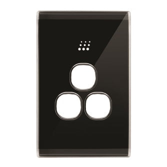Powermesh 3 Button Switch Cover (To Suit 3 Button Multi Purpose Switches)