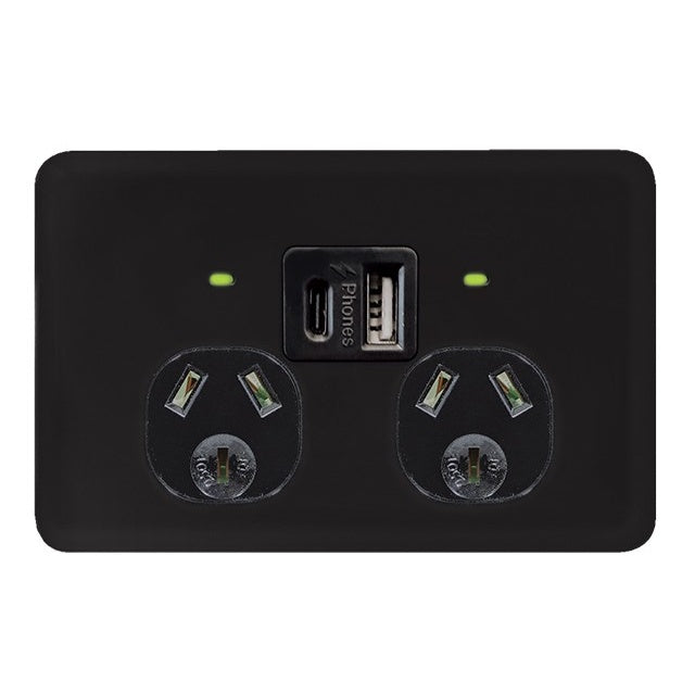 Trader Senoa Simple Double Powerpoint With Dual Type A+C USB
