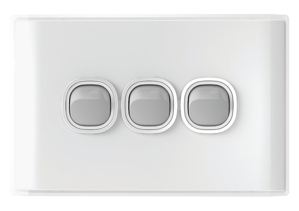 Snow Leopard 3 Gang Complete Horizontal Switch