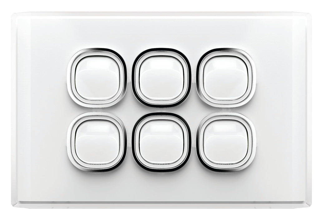 Snow Leopard 6 Gang Complete Horizontal Switch