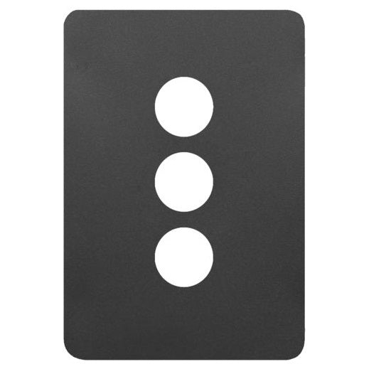 Hager Allure 3 Gang Cover Plate