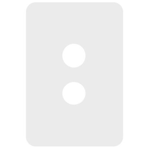 Hager Allure 2 Gang Switch Plate