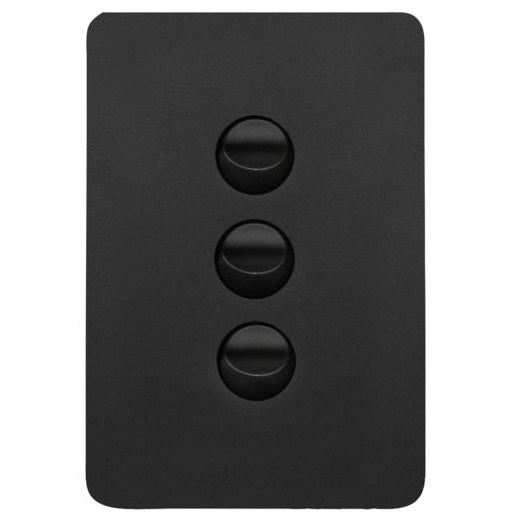 Hager Allure 3 Gang Switch