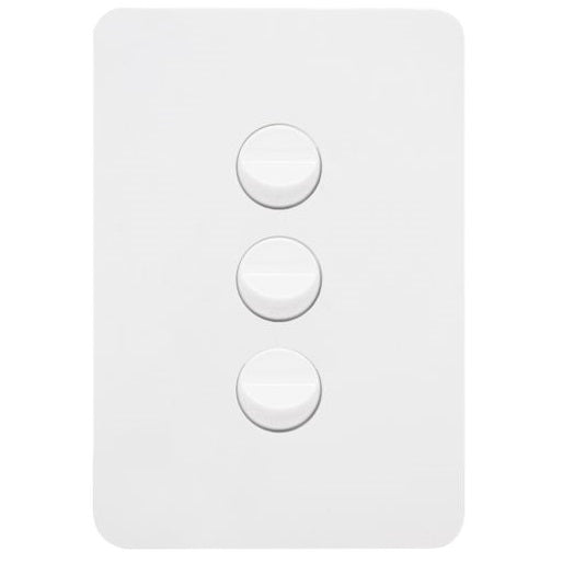 Hager Allure 3 Gang Switch
