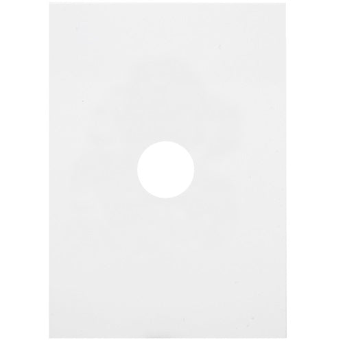 Hager Finesse 1 Gang Cover Plate Only