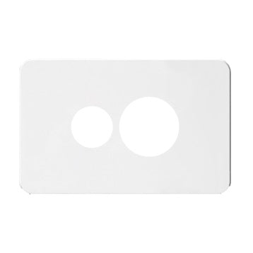 Hager Silhouette Single Power Point - Cover Only
