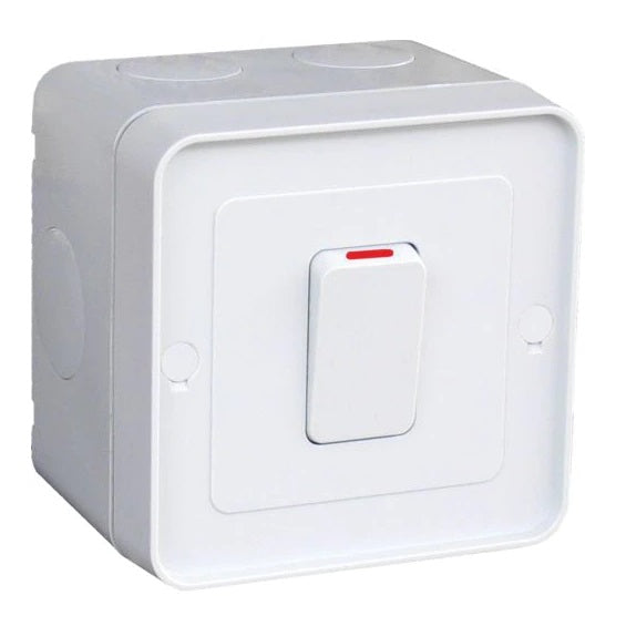 Hager Weatherproof 1 Gang Switch