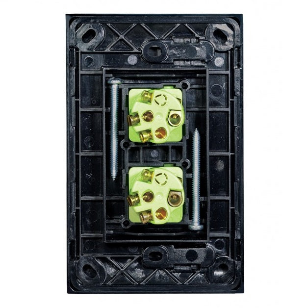 Clouded Leopard 2 Gang Complete Vertical Switch