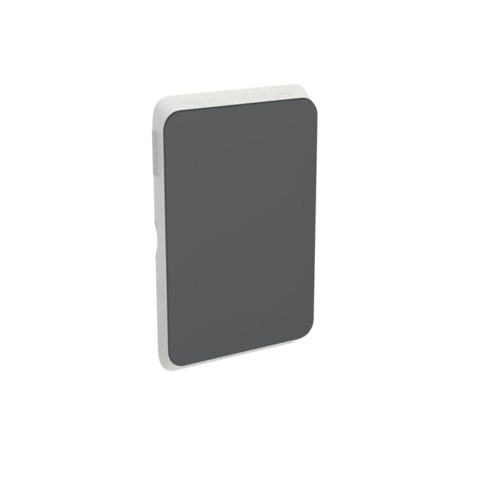 clipsal 3040c an switch blank plate cover skin only anthracite