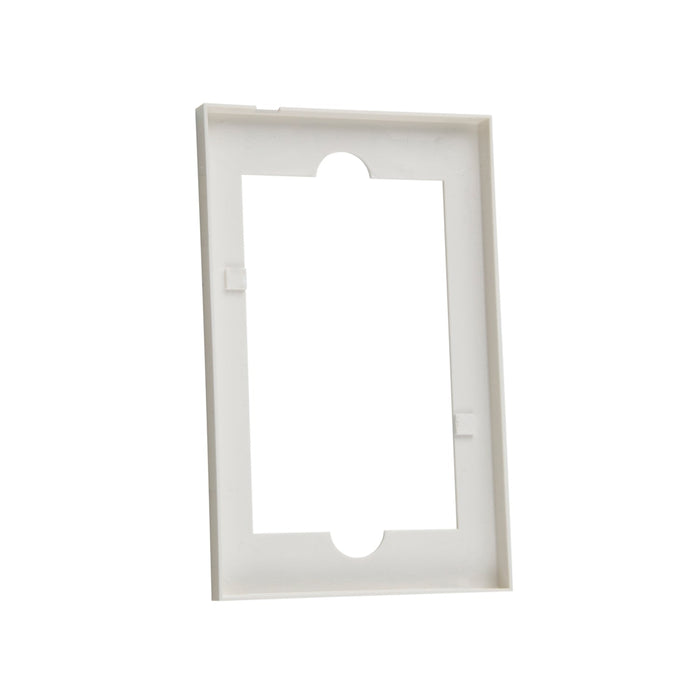 clipsal saturn series mounting surround 1 gang 4000vh1 we