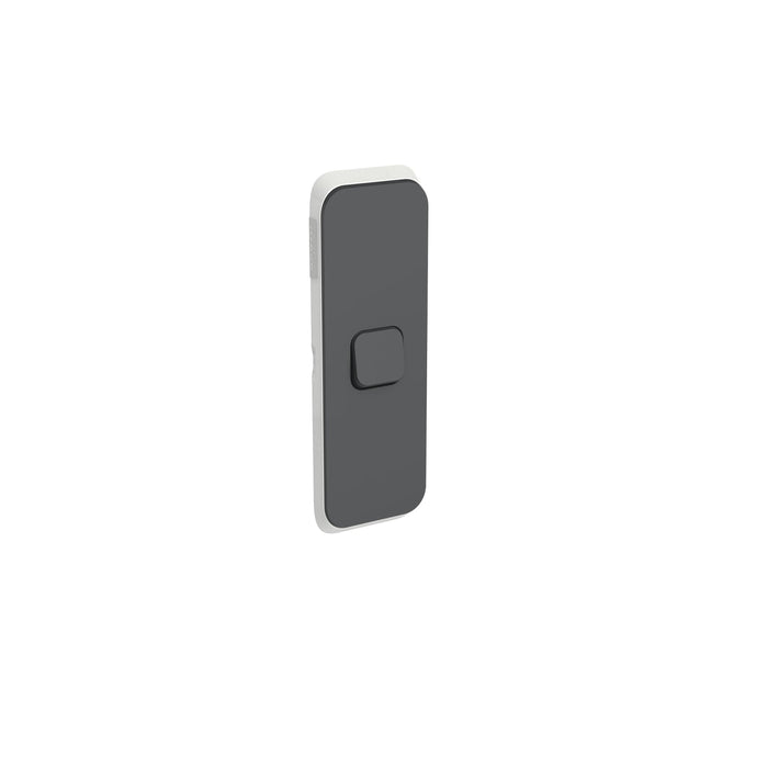 clipsal 3041ac an 1 gang architrave switch plate skin only anthracite