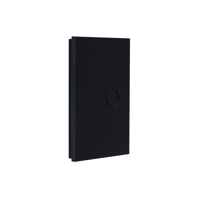 clipsal saturn zen switch 1g pb 250v 16ax 20a led black