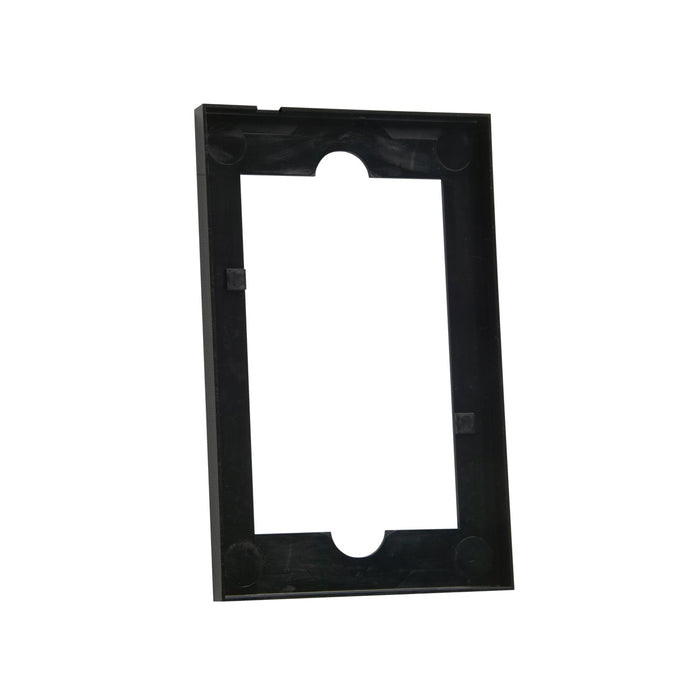 clipsal saturn series mounting surround 1 gang 4000vh1 bk